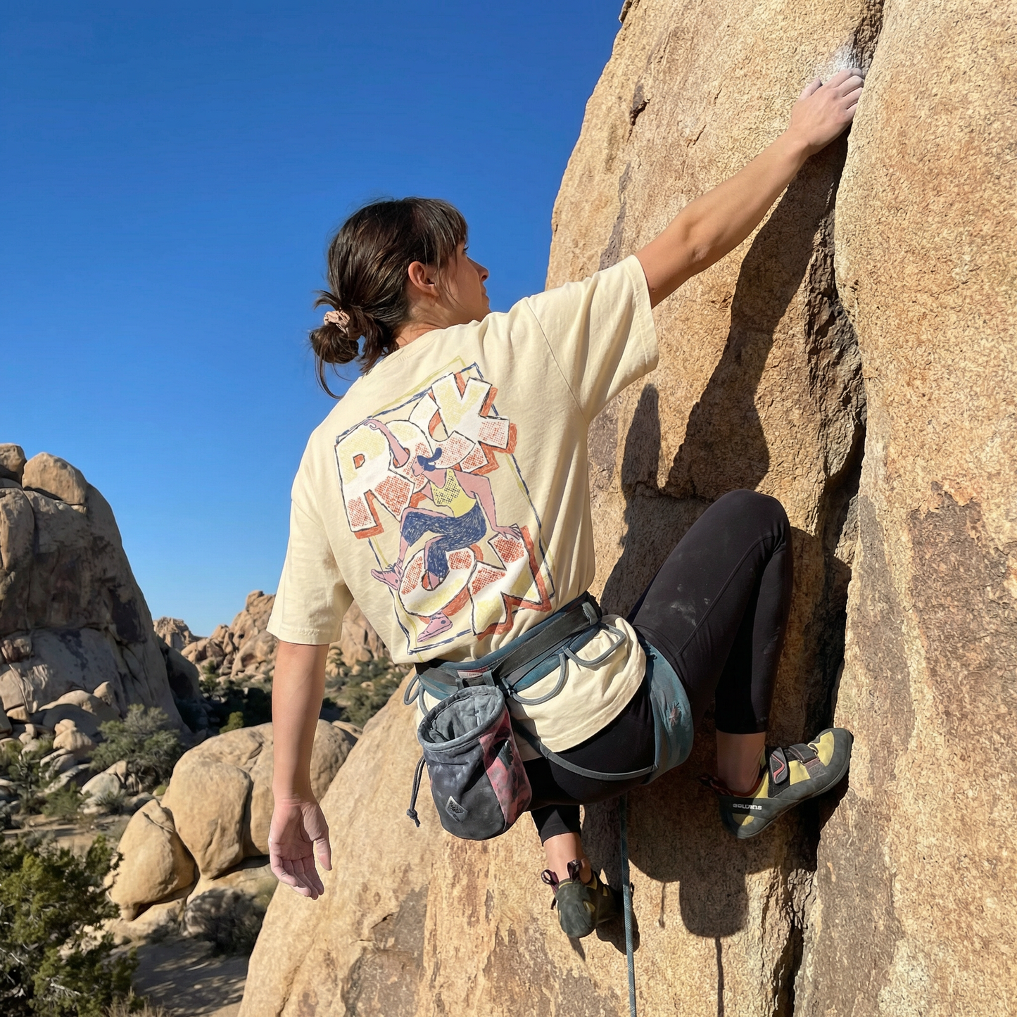 JUDE - ROCK ON CLIMBER - OVERSIZED TEE