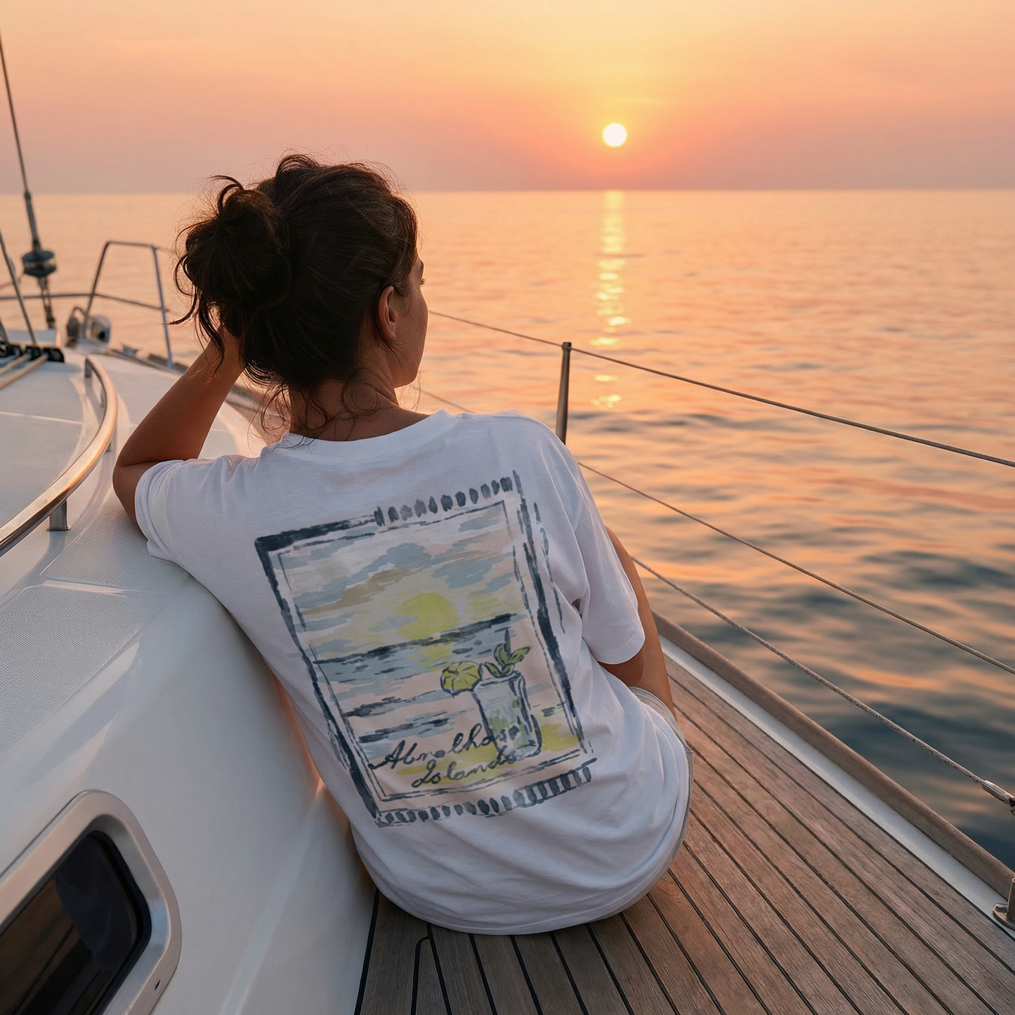JUDE - ABROLHOS MOJITO - OVERSIZED TEE